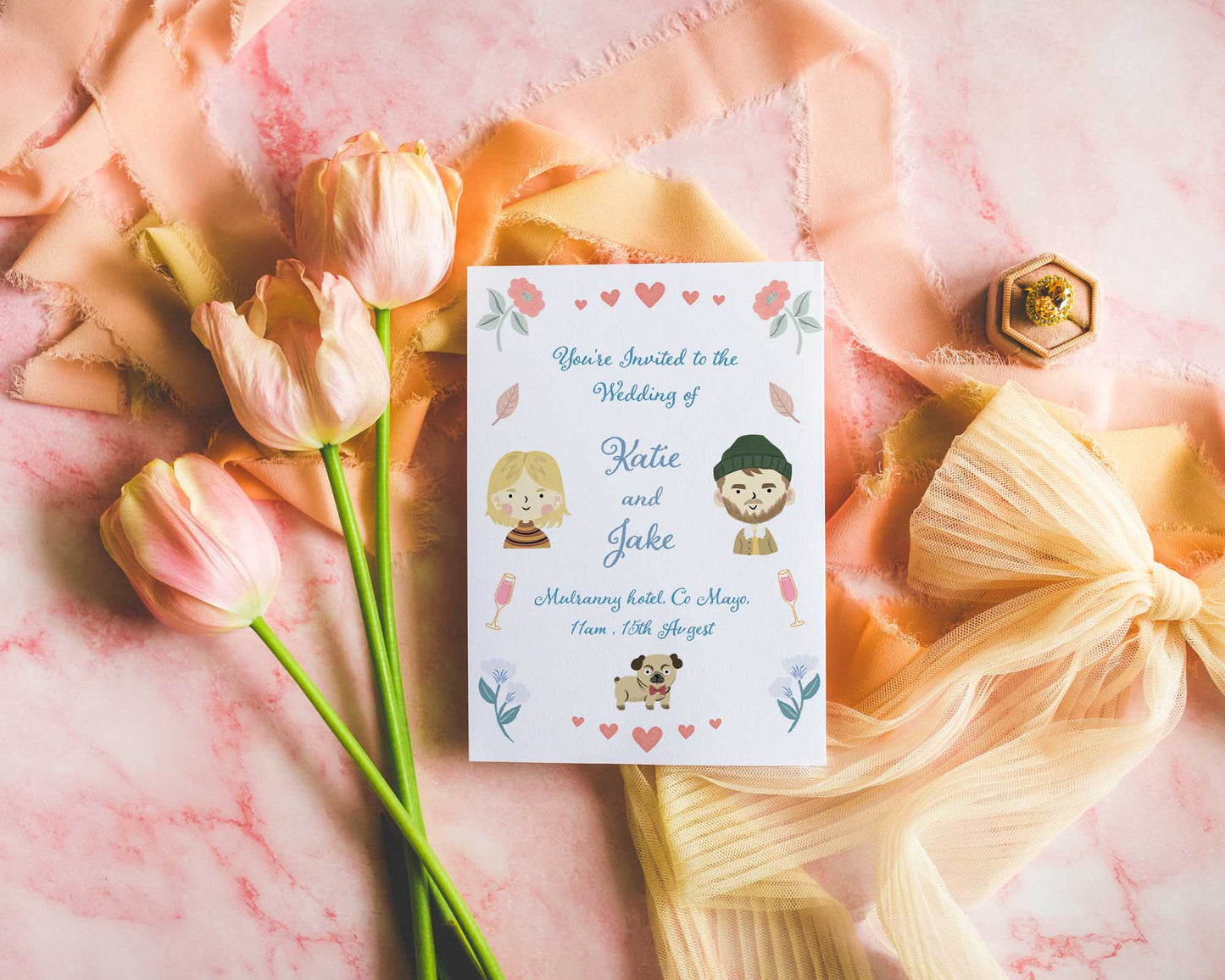 Save the Date/ Wedding Invitation Design